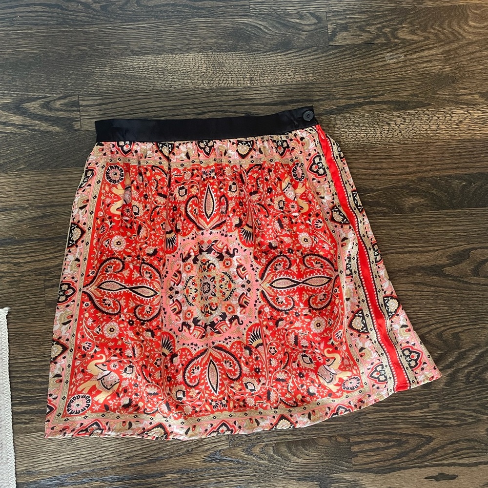 Blue rain skirt